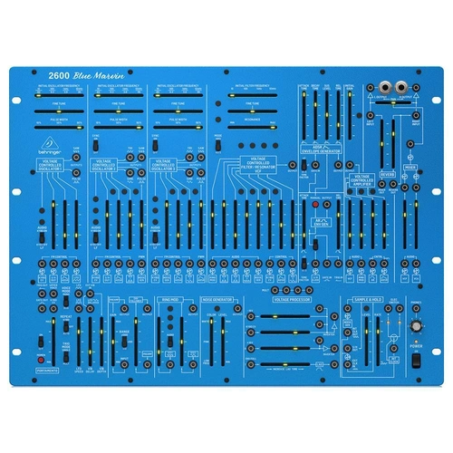 The Behringer Special Edition Semi Modular 2600 Blue Marvin Analog Synth 8RU