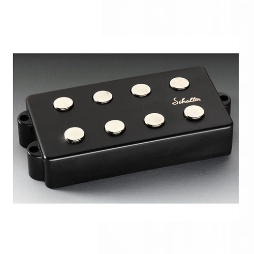 Schaller Bass Pickup 4 string Black 2324 MM Bass Humbucker series