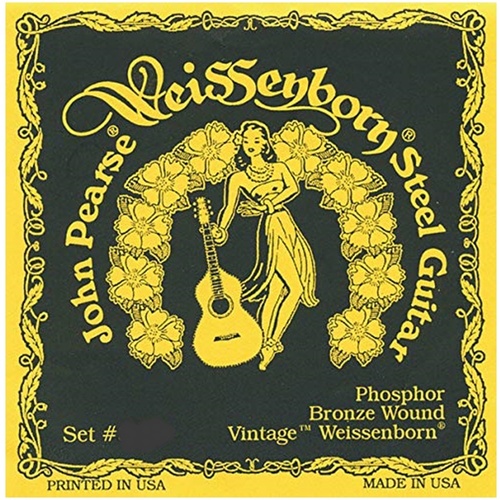 John Pearse Phosphor Bronze Weissenborn string set G tuning #3120