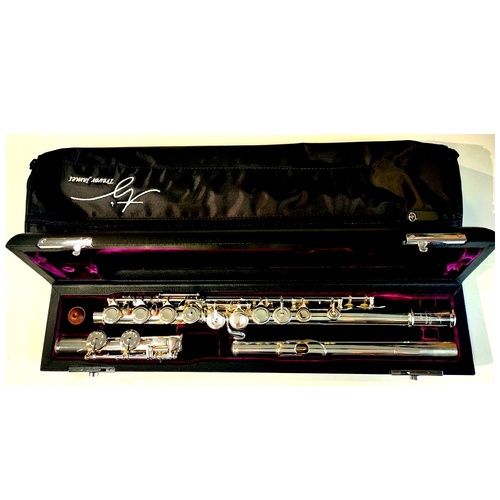 Trevor James Cantabile Flute Closed hole with E mecH Solid Silver Head Joint