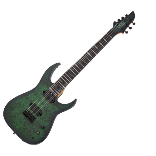 Schecter Keith Merrow KM-7 MK-III Standard Electric Guitar - Toxic Smoke Green