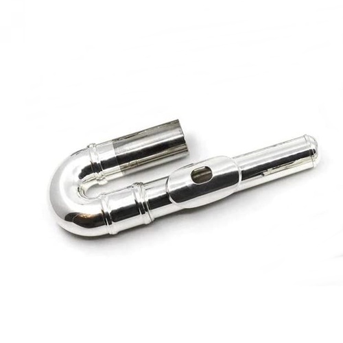 Trevor James Silver Plated Alto Flute Curved Headjoint - Silver Lip & Riser