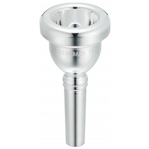 Bach Tenor Trombone Mouthpiece  Small Shank - 12C silver plated