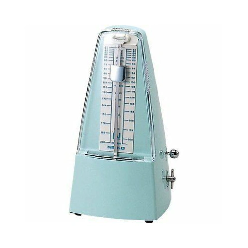 Nikko 3550PB Metronome Standard Pearl Blue Made in Japan