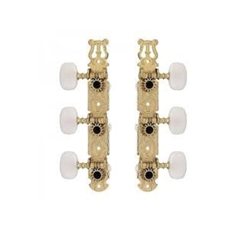 Gotoh Classical Tuning Keys - Gold 3+3 machine heads - 35G420