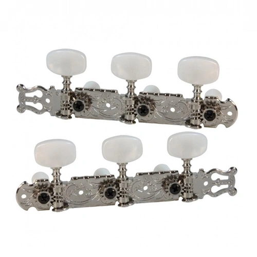 Gotoh Classical Tuning Keys - Nickel  3+3 machine heads - 35G450