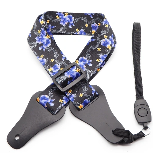 DSL 38UKPOLY-HIB-PURPLE Ukulele Strap - 