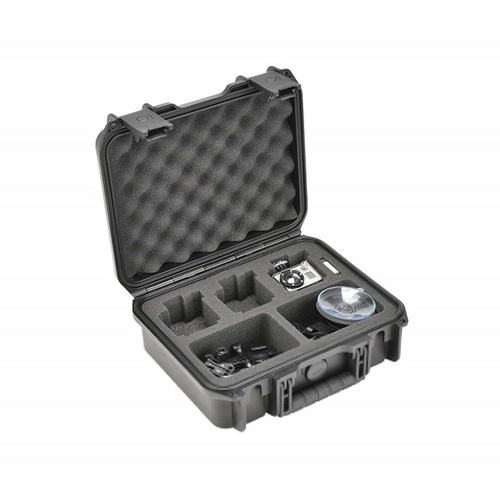 SKB i-Series GoPro Camera Case (Holds 3), Black -  Waterproof High Strength
