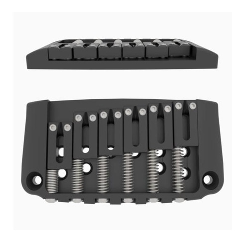 Hipshot 6 String Ibby HM Guitar Bridge - BLACK