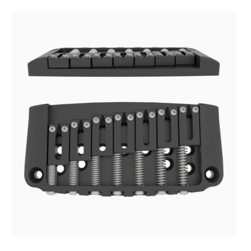 Hipshot 7 String Ibby HM Retrofit Ibanez  Guitar Bridge - BLACK