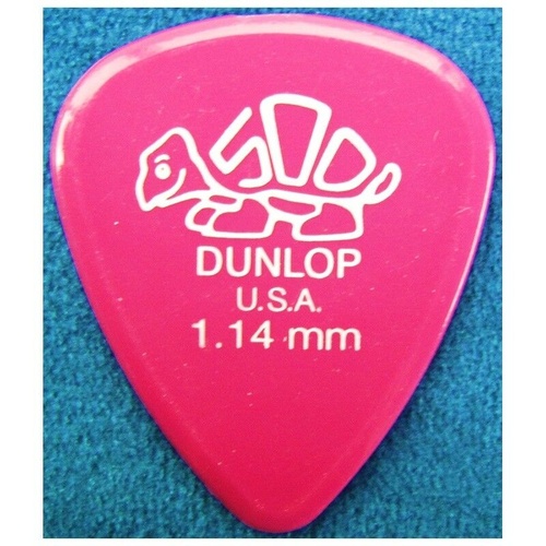 Dunlop Delrin Dark Pink  1.14 mm 72 picks Bulk Bag Guitar Picks 