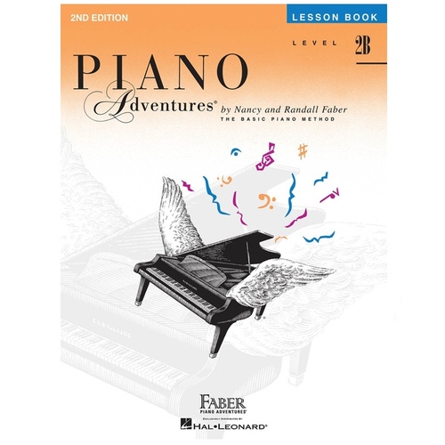 Piano Adventures Level 2B- Lesson Book 