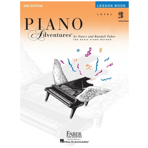 Piano Adventures Level 2B- Lesson Book 