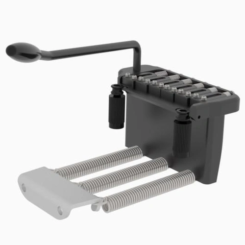 Hipshot 6 String US Contour Tremolo Bridge - Black