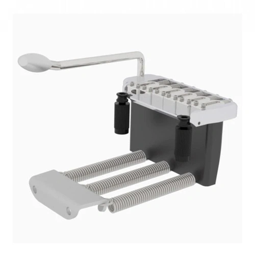 Hipshot 6 String US Contour Tremolo Bridge - Nickel