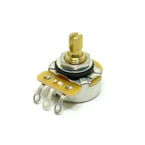 250k CTS Precision "short" Audio Taper Pot - Split Shaft