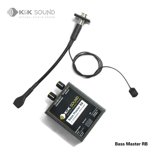 K&K Sound Double Bass Pickup Bass Master Plus Rockabilly pickup system