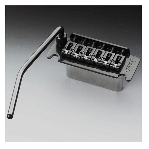 Schaller Guitar Tremolo-Vintage Black Chrome - 13050437 - 37mm Block