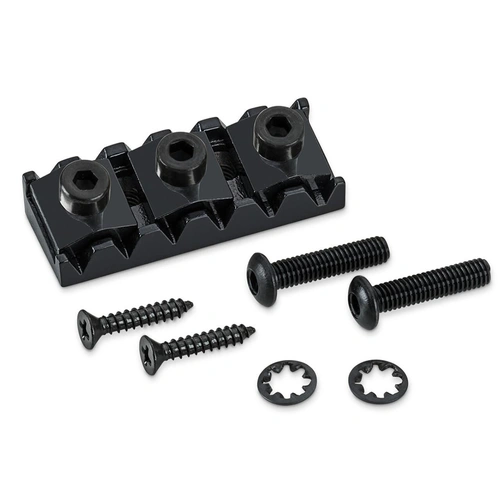 Schaller Tremolo Locknut-Black 41.28 / L2 10in Left Hand