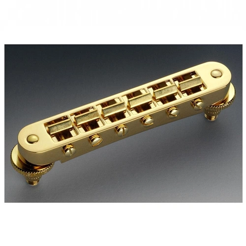 Schaller Guitar Bridge-Gold GTM 45065 - 12090500 - Gold