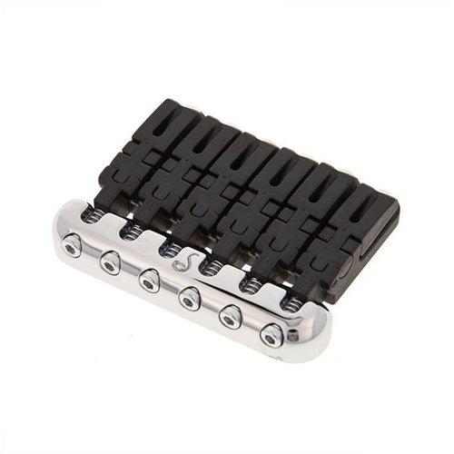 Schaller Hannes6  6-string Guitar Bridge  Chrome Hannes 12010200 / 44721
