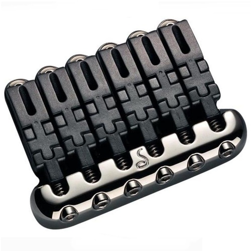 Schaller Hannes6  6-string Guitar Bridge Ruthenium Hannes 12010600