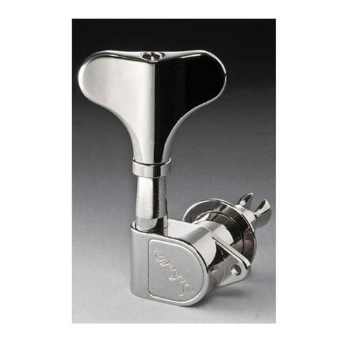 Schaller Machines Bass 4-in-L -  Chrome M4 90 Light Set of 4 Tuners