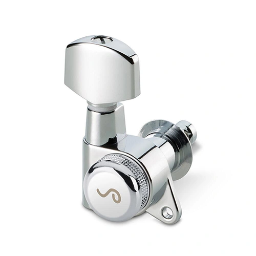 Schaller Rear Locking Machines 6 in Line Chrome M6-135