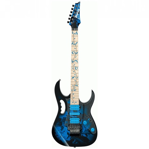 IBANEZ JEM77P BFP Steve VAI Signature Electric Guitar - Blue Floral Pattern