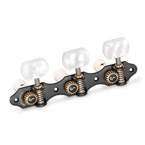 Schaller Grand Tune Classic Hauser Satin Black / PWS White rollers