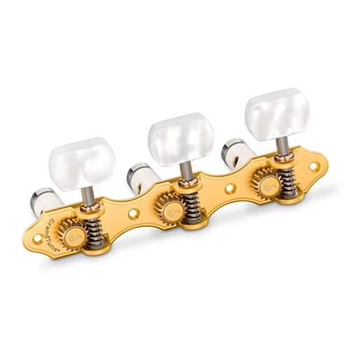 Schaller GrandTune Classic Hauser Satin Gold/PWS Deluxe White rollers