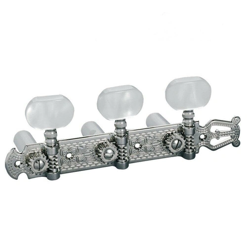 Schaller machines 3/3 Classic / Plate Nickel LNI1-10340152  Set of 6 Tuners
