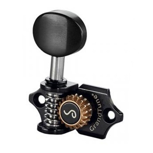 Schaller Grandtune Singles 3/3 Classical - Black/Ebony Set of 6 10510423.42