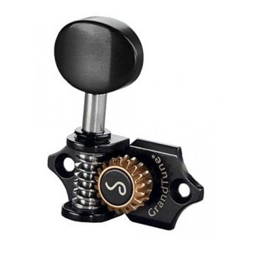 Schaller Grandtune Singles 3/3 Classical - Black/Ebony Set of 6 10510423.42