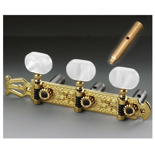 Schaller Classical machines 3/3 Steel Plate Gold Lyra  LG2 Emberger Shaft 