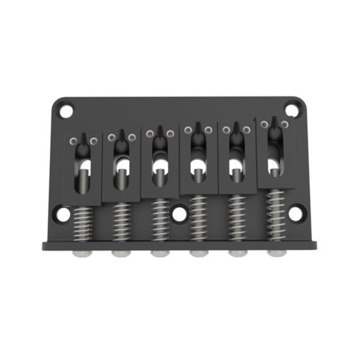 Hipshot 6 String Ibby FP  Retrofit Ibanez Guitar Bridge - BLACK