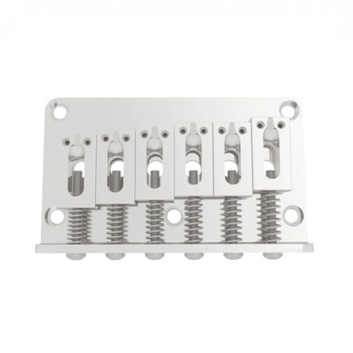 Hipshot 6 String Ibby FP Ibanez Guitar Retrofit Bridge - Stainless Steel
