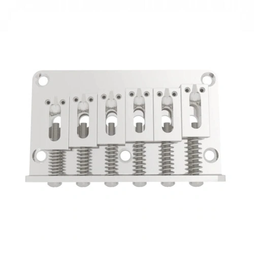 Hipshot 6 String Ibby FP Ibanez Guitar Retrofit Bridge - Stainless Steel