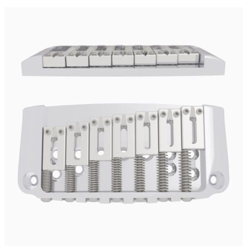Hipshot 7 String Ibby HM Ibanez Retrofit  Guitar Bridge - CHROME