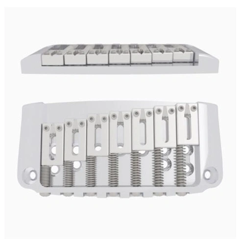 Hipshot 7 String Ibby HM Ibanez Retrofit  Guitar Bridge - CHROME