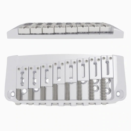 Hipshot 4IBG08C 8-String IBBY HM Retrofit Ibanez Bridge - Chrome