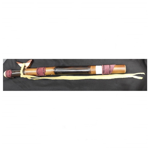 Native American wood Flute - Tacuara Bamboo  Key of F 440Hz