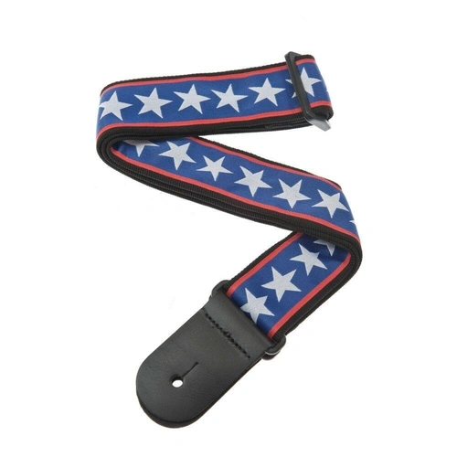 Planet Waves by D'Addario  50A10 Woven Guitar Strap, Stars and Stripes