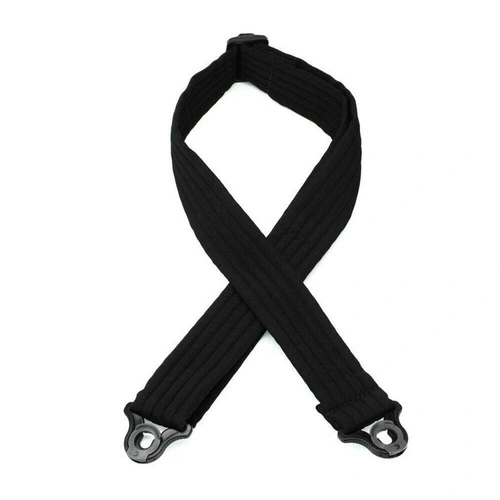 D'Addario Planet Waves Auto Lock Guitar Padded Strap Black - self locking Strap