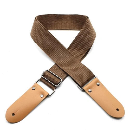 DSL 50COTTON-BROWN  Cotton  Guitar Strap - 2"