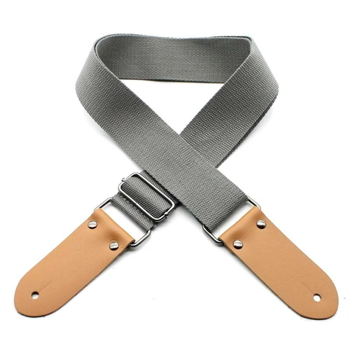 DSL 50COTTON-GREY  Cotton  Guitar Strap - 2"