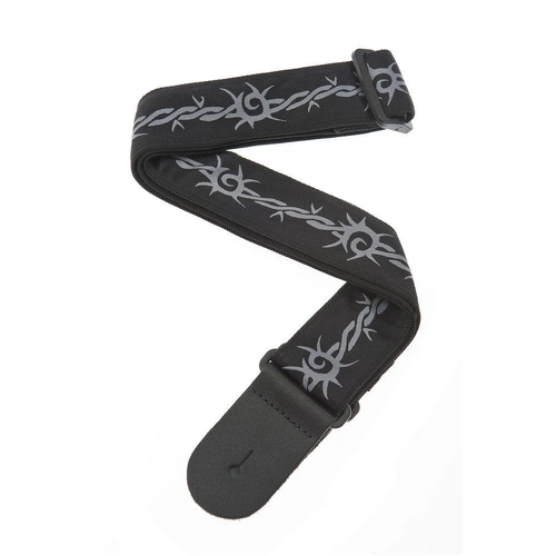 D'Addario Woven Guitar Strap, Barbed Wire