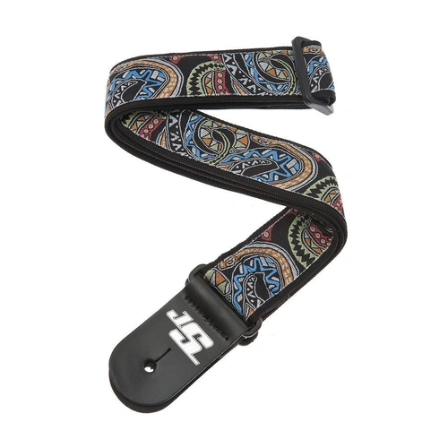 D'Addario Joe Satriani Guitar Strap, Snakes Mosaic
