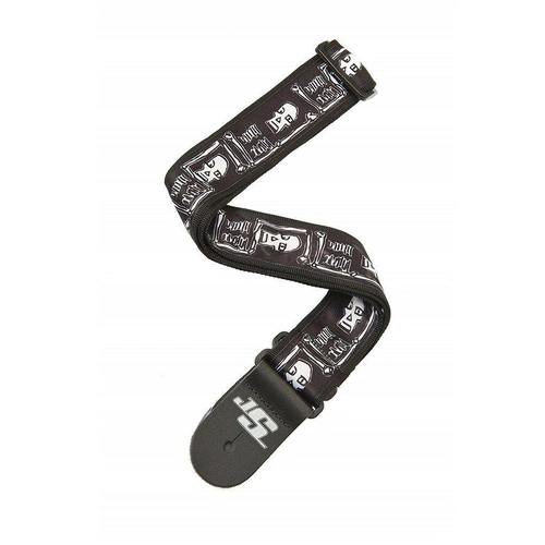 D'addario Planet Waves Joe Satriani Guitar Strap, 50mm Relic 50JS09
