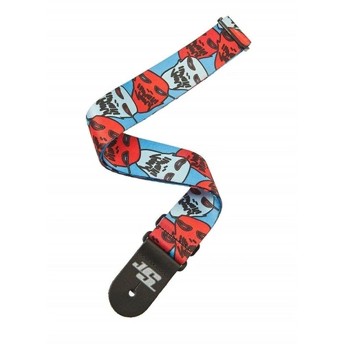 D'addario Planet Waves Joe Satriani Guitar Strap, 50mm Ghost 50JS11